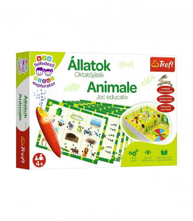 Joc educativ Micul explorator - Animalele, cu creion magic [2]