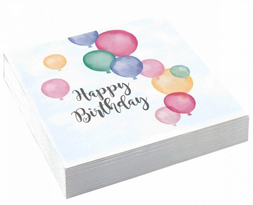 Articole petrecere - Servetele de petrecere Happy Birthday