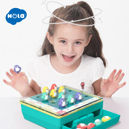 Joc educativ Hola - Puzzle Pinguini [2]