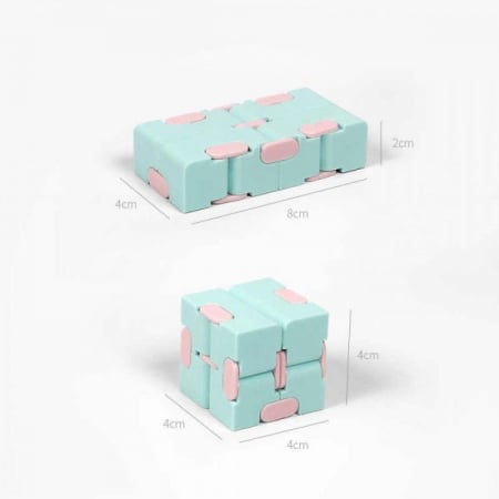 Infinity Magic Cube- Albastru/Roz [2]