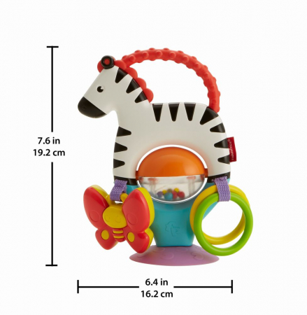 Jucarie bebelusi Fisher Price - Zebra cu activitati [5]