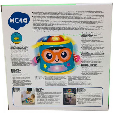 Jucarie interactiva Prietenul muzical Hola Toys [4]