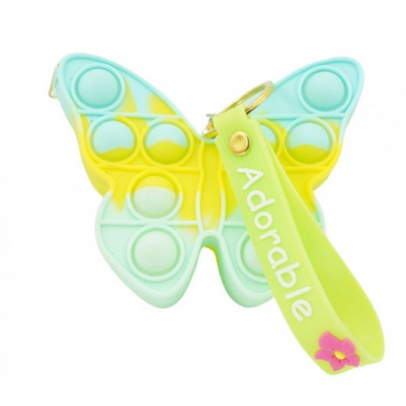 Jucarie Pop It Now & Flip It, Push Bubble Octogon Galben [0]