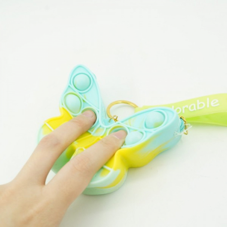 Jucarie Pop It Now & Flip It, Push Bubble Octogon Galben [1]