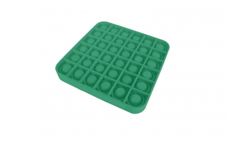 Jucarie Pop It Now & Flip It, Push Bubble Patrat Verde [1]