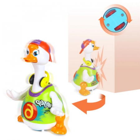 Jucarie - Ratoiul dansator cu lumini si melodii - Verde [2]