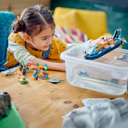 Lego city barca pentru scufundari de explorare 60377 [2]