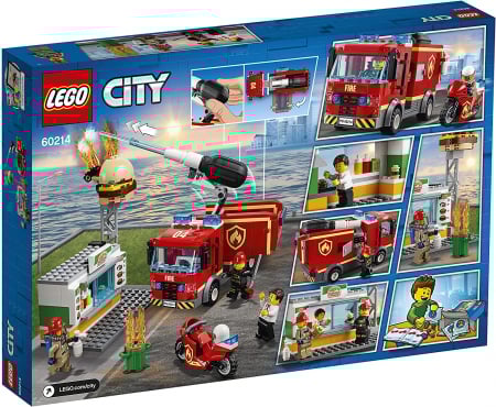LEGO CITY STINGEREA INCENDIUL DE LA BURGER BAR 60214 [8]