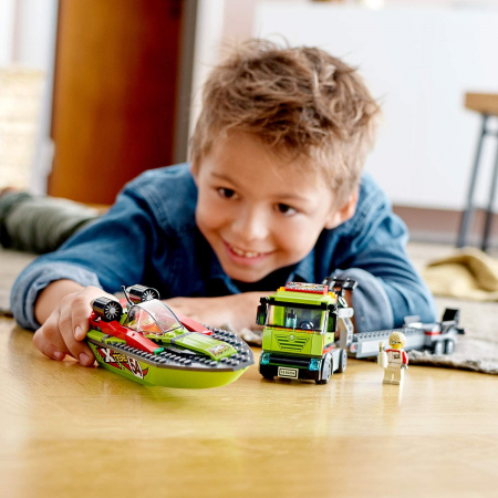 LEGO CITY TRANSPORTOR DE BARCA DE CURSE 60254 [2]