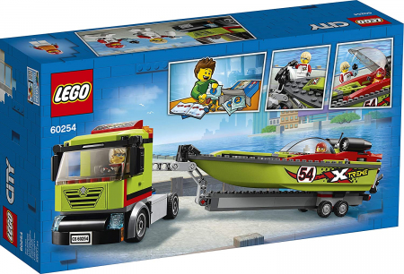LEGO CITY TRANSPORTOR DE BARCA DE CURSE 60254 [8]