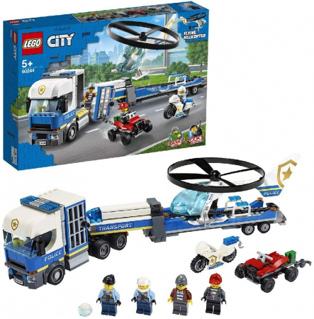 LEGO CITY TRANSPORTUL ELICOPTERULUI DE POLITIE 60244 [3]