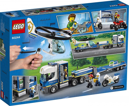 LEGO CITY TRANSPORTUL ELICOPTERULUI DE POLITIE 60244 [8]