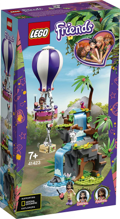 LEGO FRIENDS  SALVAREA TIGRULUI DIN JUNGLA CU BALONUL DE AER CALD 41423 [0]
