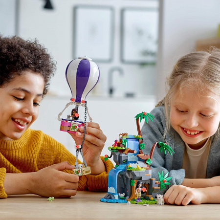 LEGO FRIENDS  SALVAREA TIGRULUI DIN JUNGLA CU BALONUL DE AER CALD 41423 [2]