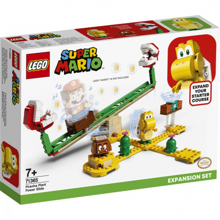 LEGO SUPER MARIO  SET DE EXTINDERE TOBOGANUL PLANTEI PIRANHA 71365 [0]