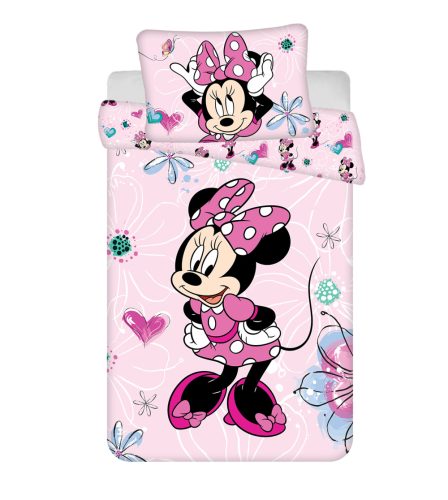 Lenjerie de patut Minnie Mouse 100 x 140, 100% bumbac [0]