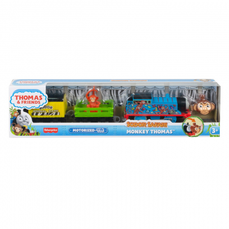 THOMAS LOCOMOTIVA MOTORIZATA SAFARI MONKEY THOMAS [1]