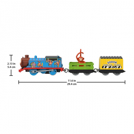 THOMAS LOCOMOTIVA MOTORIZATA SAFARI MONKEY THOMAS [7]