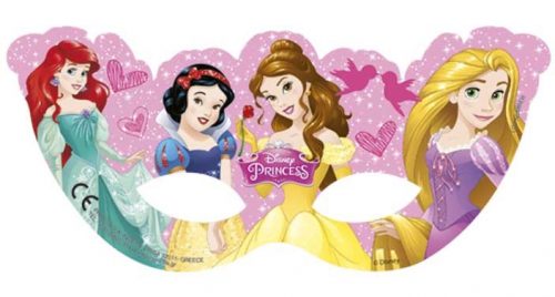 Jucarii - Masca Printese Disney, set de 6 bucati