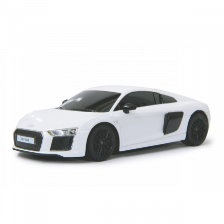MASINA CU TELECOMANDA AUDI R8 ALB CU SCARA 1 LA 24 [4]