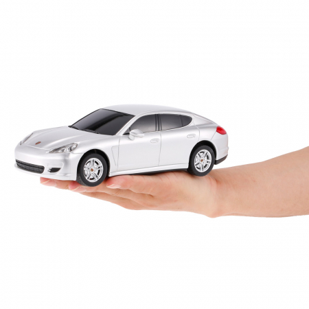 MASINA CU TELECOMANDA PORSCHE PANAMERA ARGINTIU CU SCARA 1 LA 24 [2]