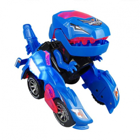 Masina Dino Transformabil, Cu Lumini Si Sunete [0]