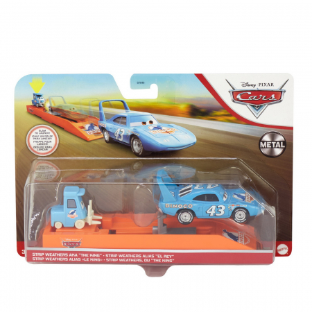 Masinuta Cars cu lansator, Dinoco, 1:55 [0]