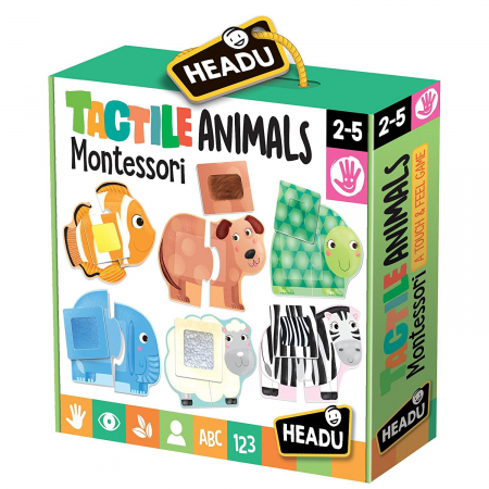 Puzzle bebelusi - MONTESSORI ANIMALE SENZORIALE