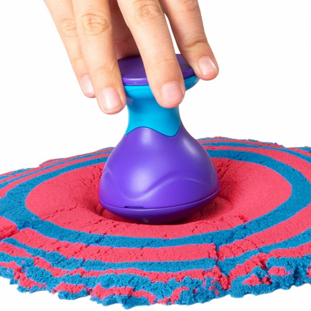 Set nisip kinetic cu 10 accesorii si nisip [4]