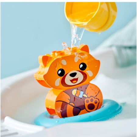 Panda Rosu Plutitor [3]