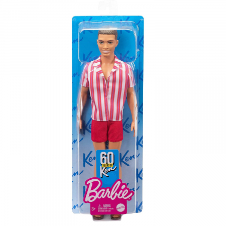 Papusa Barbie 60 years Ken - Ken cu pantaloni rosii [6]