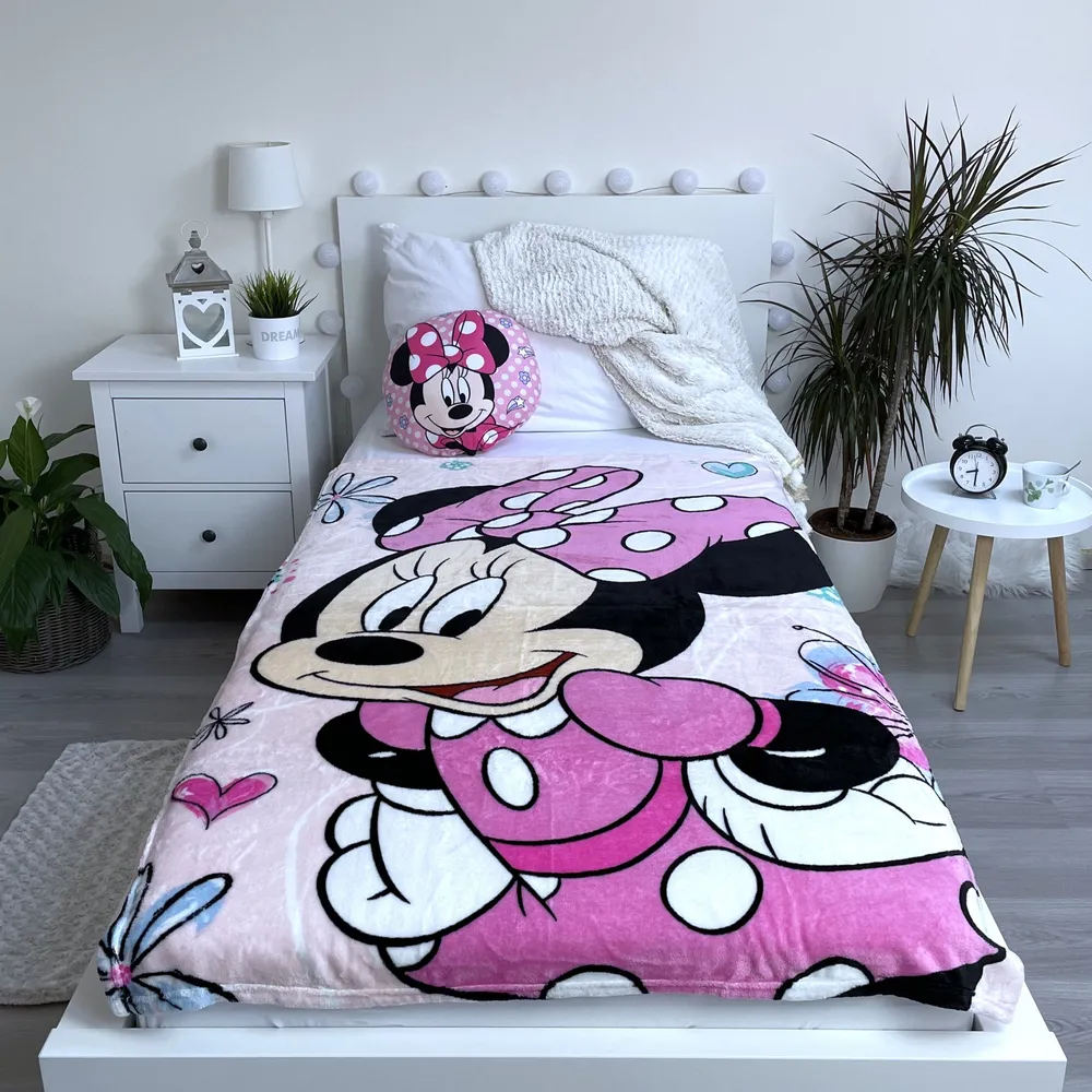 Patura fleece Minnie Mouse 100*150 cm [0]