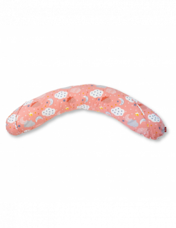 Perna cornulet 3 in 1 din bumbac, norisori roz [2]