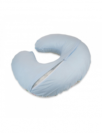 Perna pentru alaptare 2 in 1 cu husa detasabila, curcubeu multicolor [1]