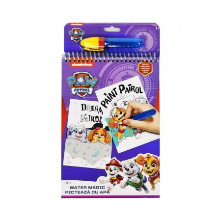 Carti pictura cu apa - Picteaza cu apa Paw Patrol