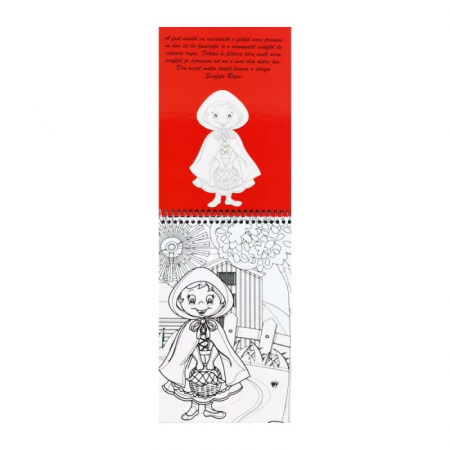 Picteaza cu apa Scufita Rosie [3]