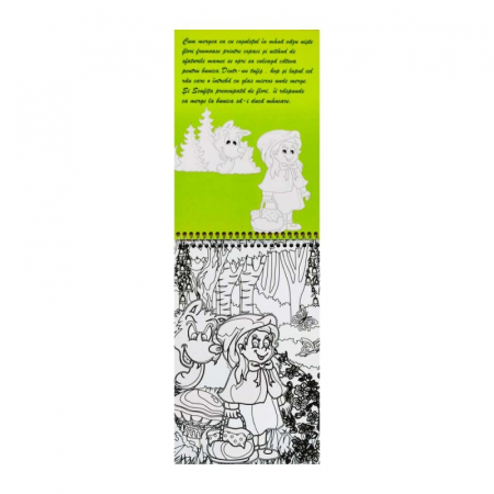 Picteaza cu apa Scufita Rosie [2]