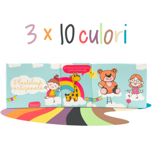 Plastilina naturala- pachet 3x10 culori [0]