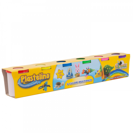 Plastelino 6 culori Multipack [0]
