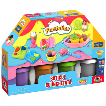 Buticul Cu Inghetata- Set De Joaca Plastelino [0]