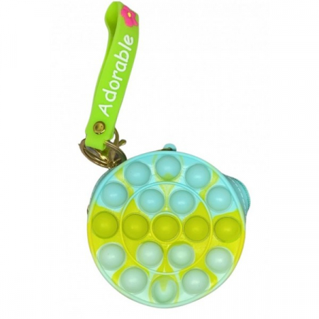 Idei cadouri - Jucarie Pop It Now & Flip It, Push Bubble Octogon Galben