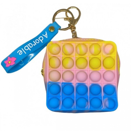 Jucarii - Jucarie Pop It Now & Flip It, Push Bubble Octogon Galben