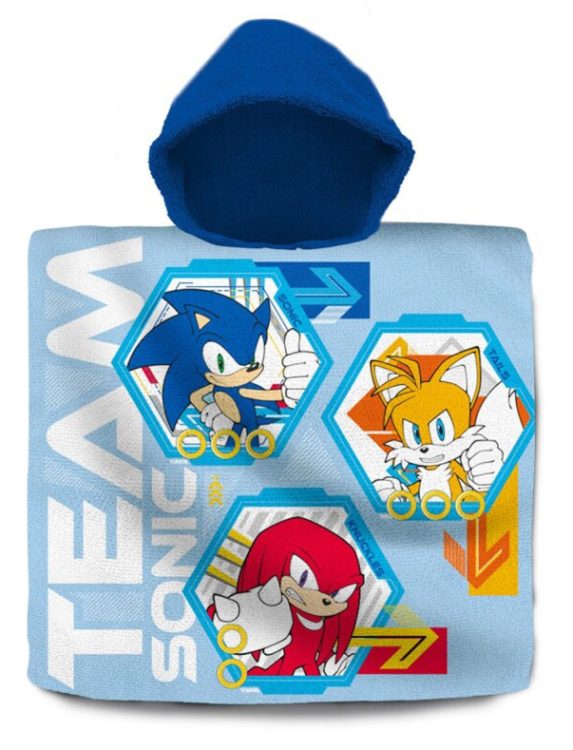 Prosoape de plaja - Prosop de plaja tip poncho 60*120 cm Sonic