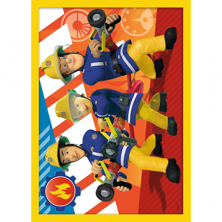 Puzzle Ajutoarele Pompierului Sam, 12/15/20/24 [3]