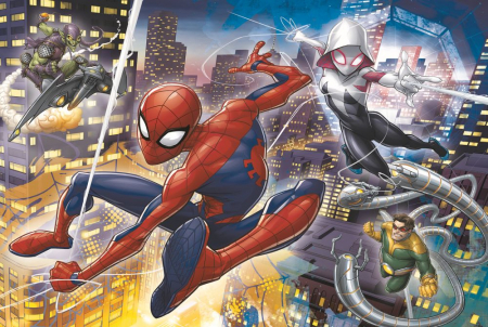 Puzzle Maxi Trefl, Curajosul Spider-Man, 24 piese [1]
