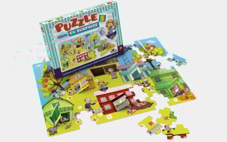 Puzzle Noriel - Ferma Cu Surprize, 36 Piese [1]