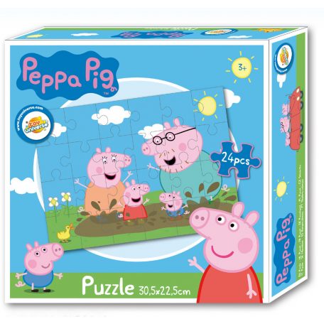 Puzzle 3-6 ani - Puzzle Peppa Pig 25 piese
