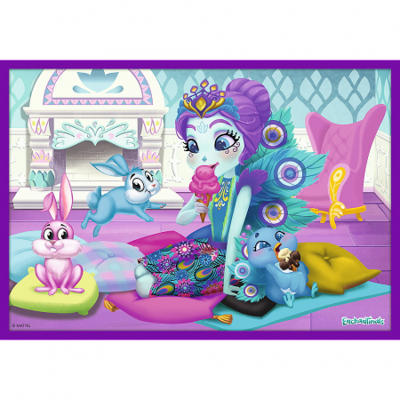 PUZZLE TREFL 10IN1 ENCHANTIMALS - FETELE UIMITOARE [1]