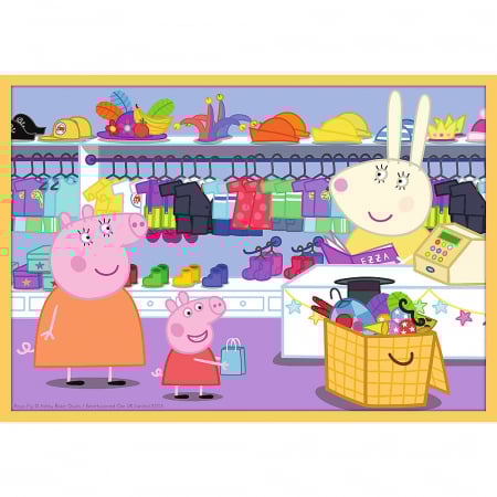 PUZZLE TREFL 10IN1 INTALNESTE-O PE PEPPA PIG [3]