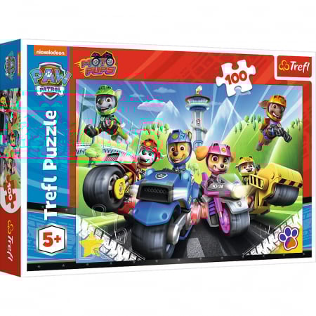 Puzzle 3-6 ani - Puzzle Trefl Patrula Catelusilor 100 piese